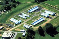 Aerial view of the Poultry Education and Research Center