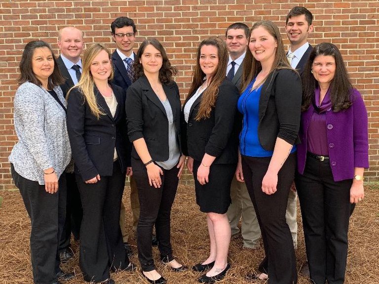 Participants in the Dairy Challenge and Dairy Challenge Academy are, front, from left: Kelly Macrae, Shoshana Brody, Abbey Jantzi and Stephanie Takitch; back, Lisa Holden, Justin Ayers, Dylan Dietz, Michael Morgan, Zachary Curtis and Virginia Ishler