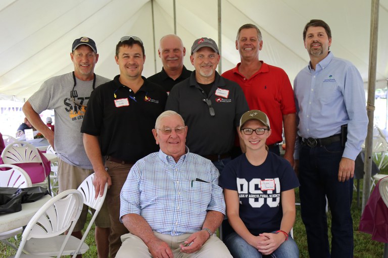 Speakers at the Targeting Excellence event include: Front row -Butch Clemens and Alisha Sweitzer; Back row, from left - Steve Clemens; Aaron Ott, Tom Pastor, Bob Mikesell, Tom Clemens and Chris Hostetter