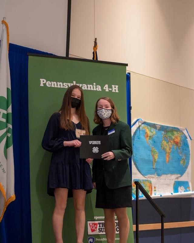 4-H Diamond Award Recipient!