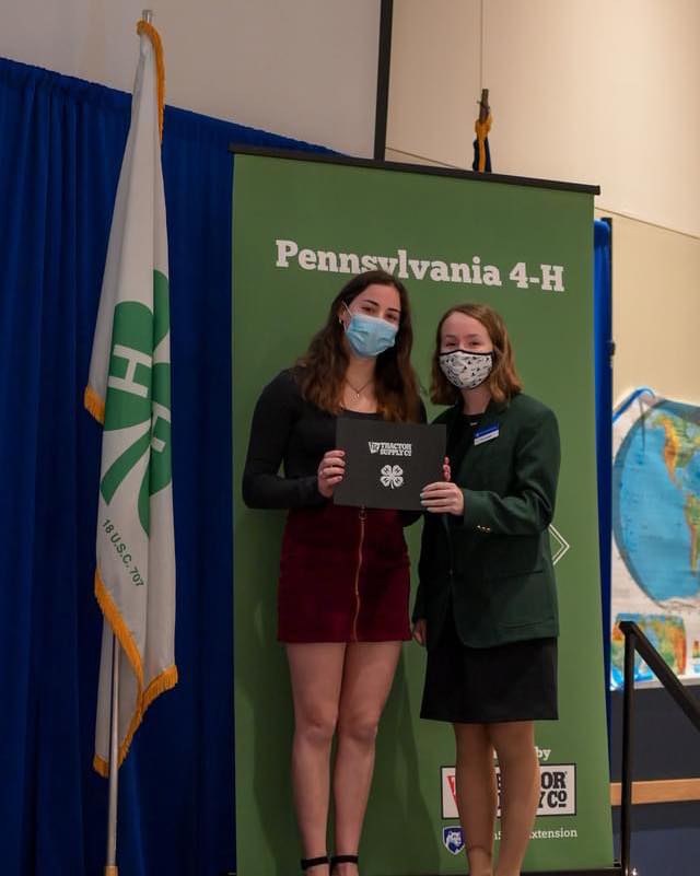 4-H Diamond Award Recipient!
