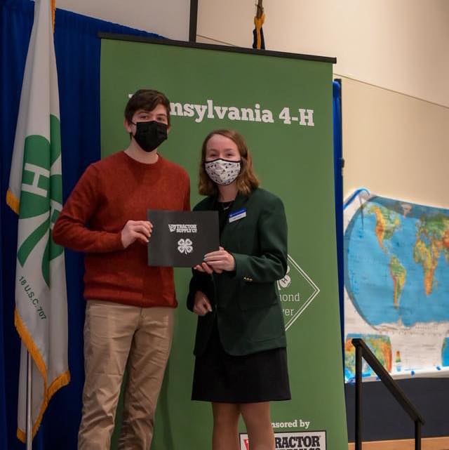 4-H Diamond Award Recipient!
