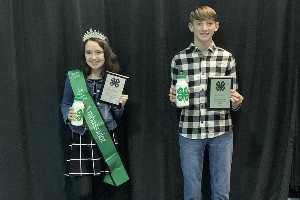 Bucks County 4-H 2022 Junior Cloverleaf Awards