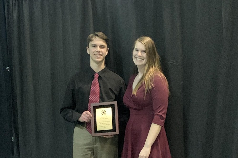 Nick DeLeo Awarded Bucks County 2022 Senior Clover Award
