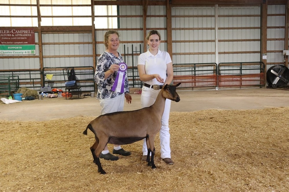 Judge Jane Bailey with Melissa Johnson