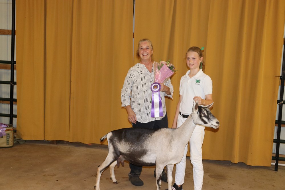 Judge Jane Bailey with Kaia Bartlebaugh