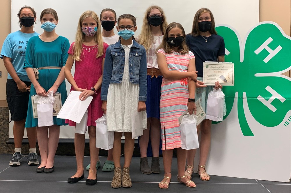 4-H Presentation and Talent Night in Lancaster County Talent Night Participants. Photo Credit: Penn State Extension