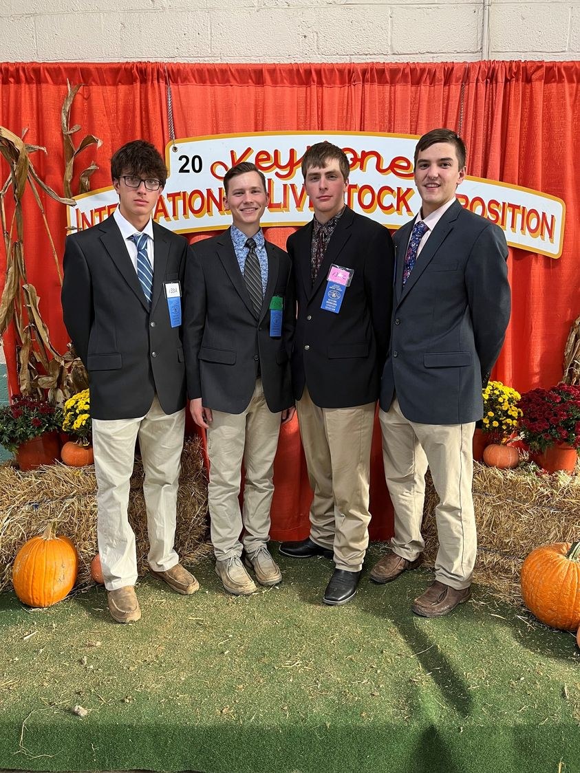 PA 4-H Livestock Judging Team PA 4-H Livestock Judging Team. Photo Credit: Dani Zurin