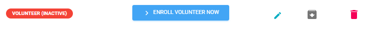 Enroll volunteer now button