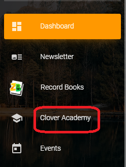 Clover Academy menu