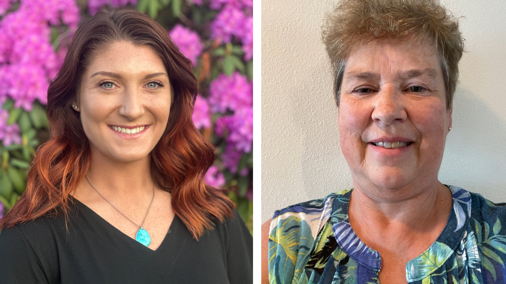 Pennsylvania 4-H Volunteers Recognized with Salute to Excellence Awards Burke (left) and Paranick (right)