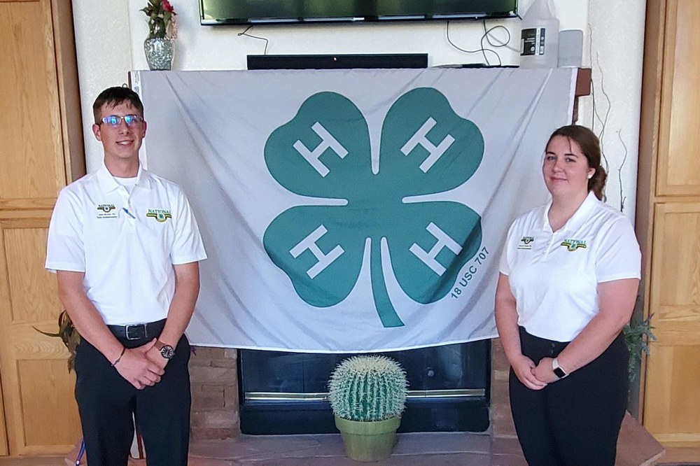 Pennsylvania 4-H'ers Join National 4-H Shooting Sports Teen Leadership Institute John Bruner and Sawere Truax