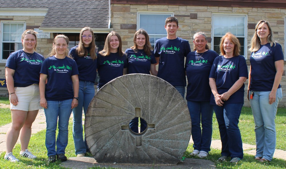 Pennsylvania Team Earns Second Place at National 4-H Forestry Invitational Katie Brooks, Ashley Gulvas, Maggie Palfrey, Sadie Palfrey, Elizabeth Bruner, John Bruner, Connie Bruner, Deborah Beisel, and Suzanne Palfrey