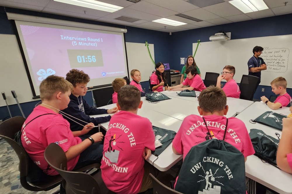 Young 4-H Members Develop Leadership Skills at State Conference