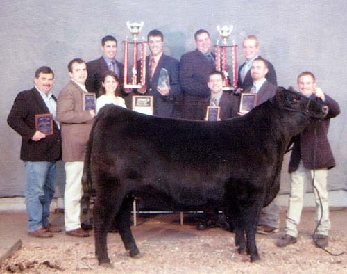 2005 Livestock Judging Team
